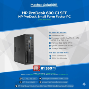 HP ProDesk 600 G1 SFF (Refurbished)
